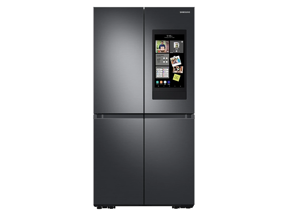 RF23A9771SG/AA | 23 cu. ft. Smart Counter Depth 4-Door Flex™ refrigerator with Family Hub™ and Beverage Center in Black Stainless Steel | Samsung Business US