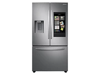 26.5 cu. ft. Large Capacity 3-Door French Door Refrigerator with Family Hub™ and External Water & Ice Dispenser in Stainless Steel Refrigerators