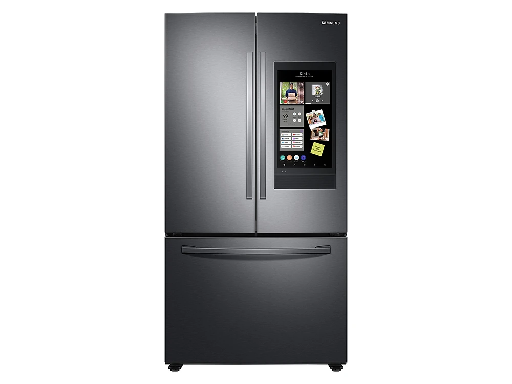 RF28T5F01SG/AA | 28 cu. ft. 3-Door French Door Refrigerator with Family Hub™ in Black Stainless Steel | Samsung Business US