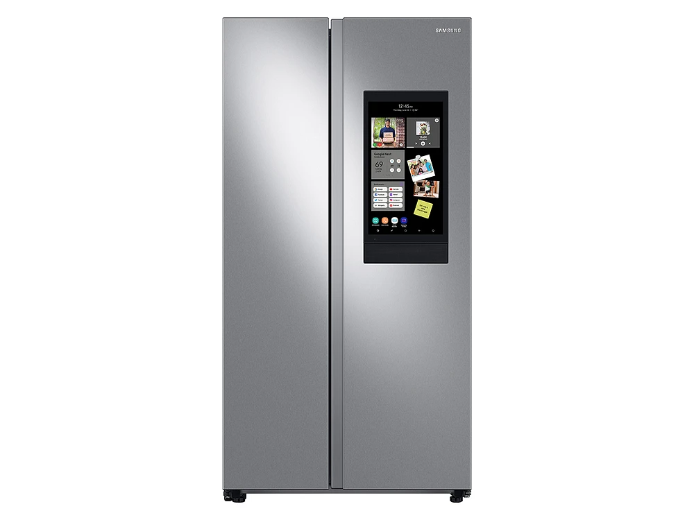 RS28A5F61SR/AA | 27.3 cu. ft. Smart Side-by-Side Refrigerator with Family Hub™ in Stainless Steel | Samsung Business US