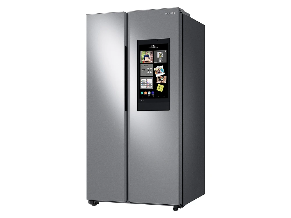 RS28A5F61SR/AA | 27.3 cu. ft. Smart Side-by-Side Refrigerator with Family Hub™ in Stainless Steel | Samsung Business US