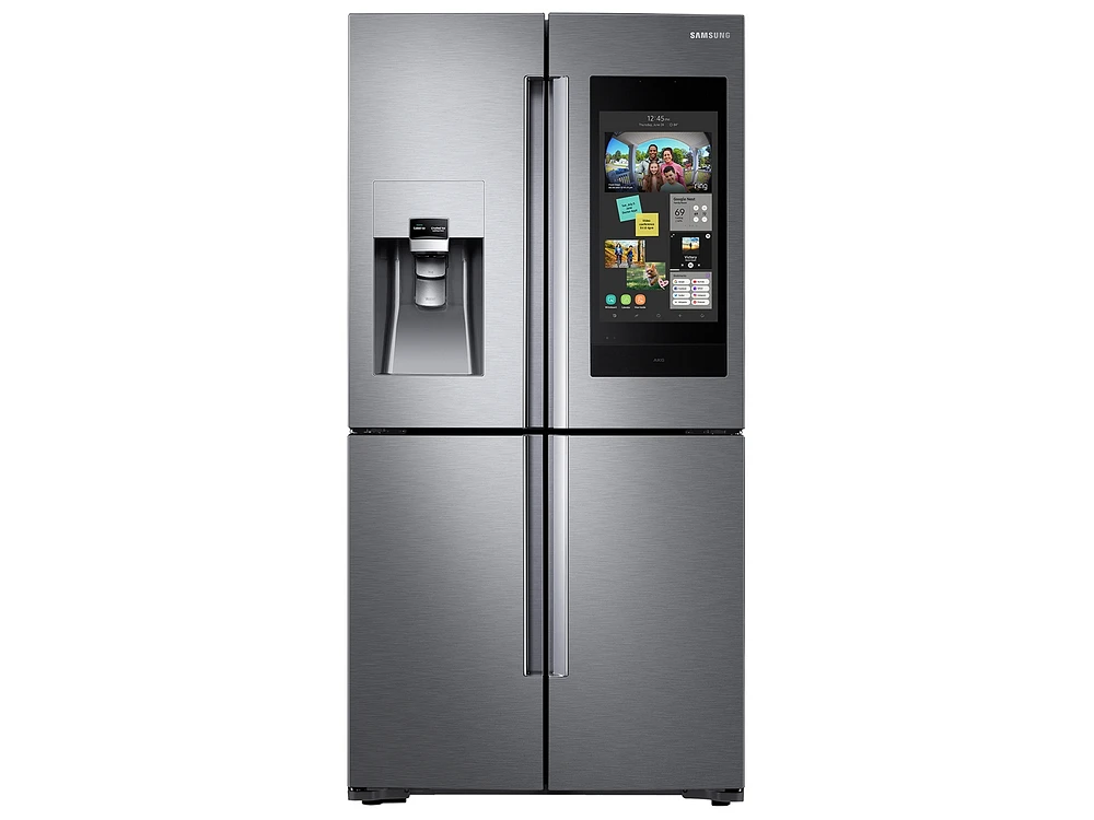 RF28N9780SR/AA | 28 cu. ft. Family Hub™ 4-Door Flex™ Refrigerator in Stainless Steel | Samsung Business US