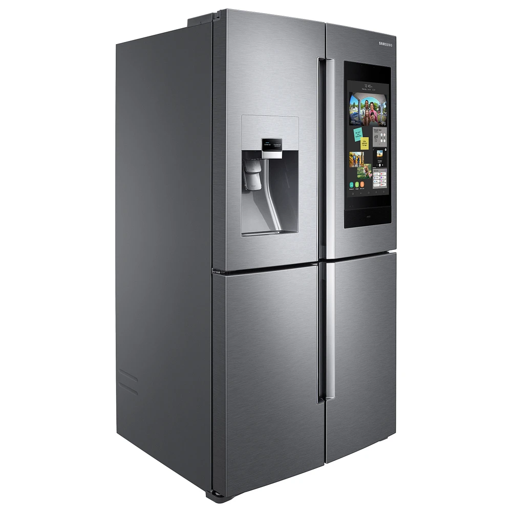 RF28N9780SR/AA | 28 cu. ft. Family Hub™ 4-Door Flex™ Refrigerator in Stainless Steel | Samsung Business US