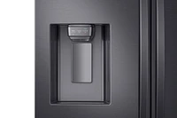 22 cu. ft. 4-Door French Door, Counter Depth Refrigerator with 21.5 inch Touch Screen Family Hub™ in Black Stainless Steel Refrigerator - RF22R7551SG/AA | Samsung US