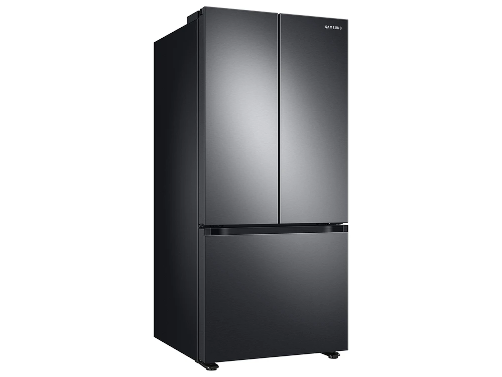 RF22A4121SG/AA | 22 cu. ft. Smart 3-Door French Door Refrigerator in Black Stainless Steel | Samsung Business US