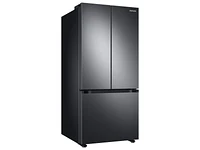 RF22A4121SG/AA | 22 cu. ft. Smart 3-Door French Door Refrigerator in Black Stainless Steel | Samsung Business US