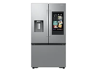 25 cu. ft.  Mega Capacity Counter Depth 3-Door French Door Refrigerator with Family Hub™ in Stainless Steel | Samsung US