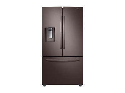 RF23R6201DT/AA | 23 cu. ft. Counter Depth 3-Door French Door Refrigerator with CoolSelect Pantry™ in Tuscan Stainless Steel | Samsung Business US