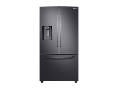 RF23R6201SG/AA | 23 cu. ft. 3-Door French Door, Counter Depth Refrigerator with CoolSelect Pantry™ in Black Stainless Steel| Samsung Business US