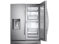 RF23R6301SR/AA | 23 cu. ft. Counter Depth 3-Door French Door Food Showcase Refrigerator in Stainless Steel | Samsung Business US