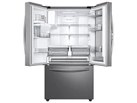 RF23R6301SR/AA | 23 cu. ft. Counter Depth 3-Door French Door Food Showcase Refrigerator in Stainless Steel | Samsung Business US