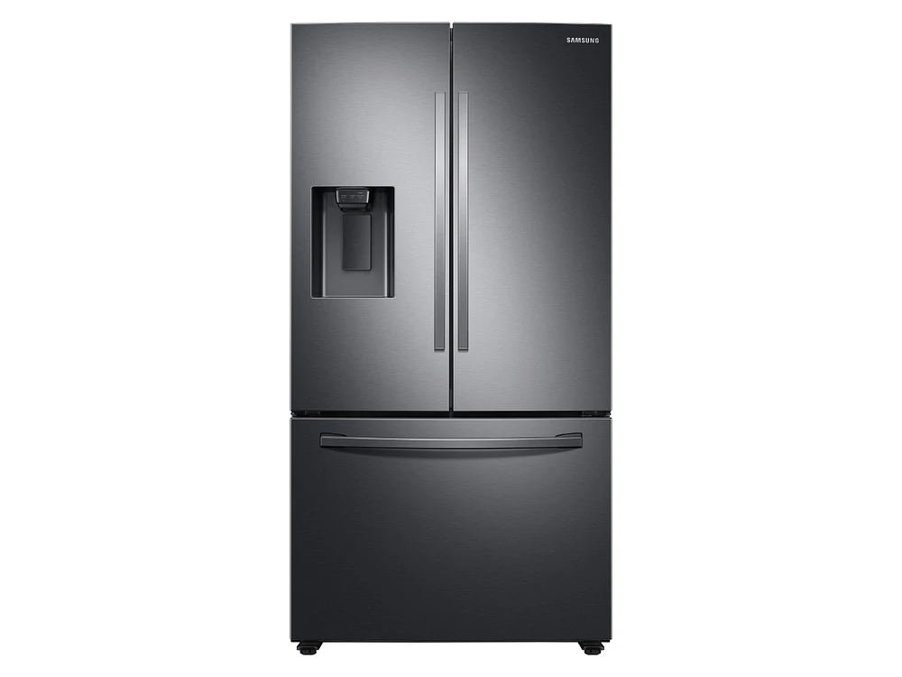 Stainless Steel 27 cu. ft. 3-Door French Door Fridge w/ Ice Dispenser | Samsung US