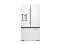 RF27T5201WW/AA | 27 cu. ft. Large Capacity 3-Door French Door Refrigerator with External Water & Ice Dispenser in White | Samsung Business US