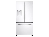 RF27T5201WW/AA | 27 cu. ft. Large Capacity 3-Door French Door Refrigerator with External Water & Ice Dispenser in White | Samsung Business US