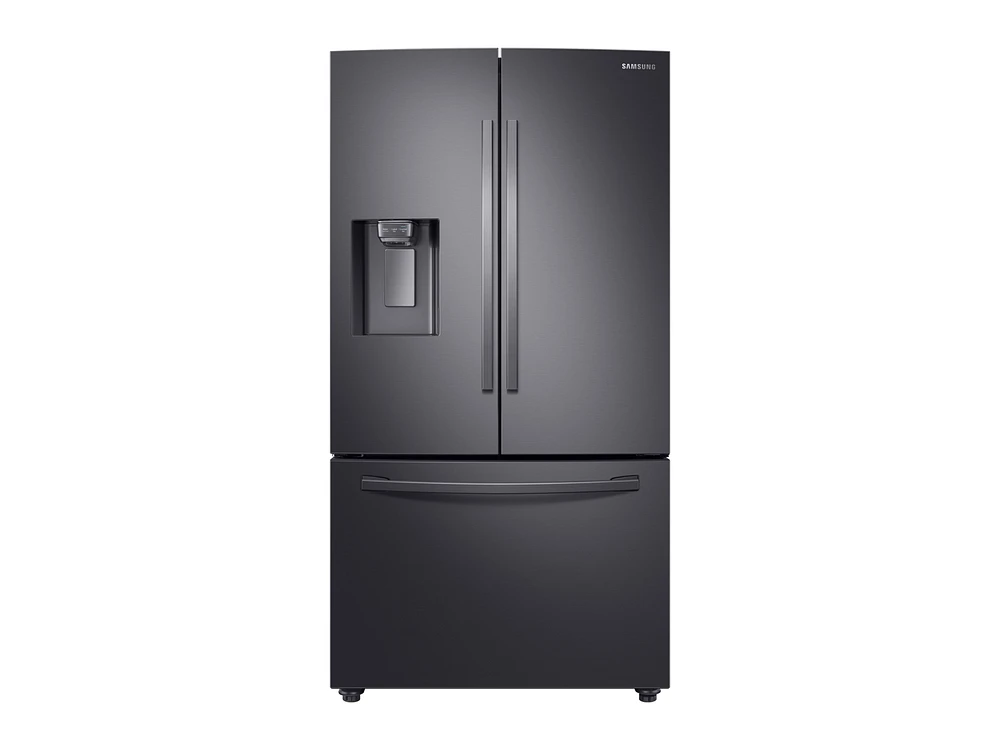 RF28R6201SG/AA | 28 cu. ft. 3-Door French Door, Full Depth Refrigerator with CoolSelect Pantry™ in Black Stainless Steel | Samsung Business US