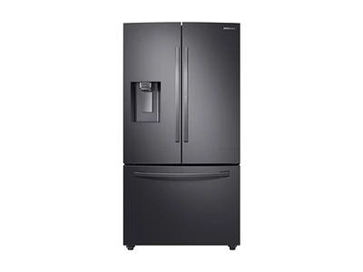 RF28R6301SG/AA | 28 cu. ft. 3-Door French Door, Full Depth Refrigerator with Food Showcase in Black Stainless Steel | Samsung Business US