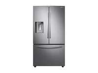 RF28R6301SR/AA | 28 cu. ft. 3-Door French Door, Full Depth Refrigerator with Food Showcase in Stainless Steel | Samsung Business US