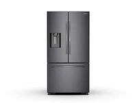 RF28R6301SG/AA | 28 cu. ft. 3-Door French Door, Full Depth Refrigerator with Food Showcase in Black Stainless Steel | Samsung Business US