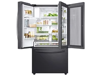 RF28R6301SG/AA | 28 cu. ft. 3-Door French Door, Full Depth Refrigerator with Food Showcase in Black Stainless Steel | Samsung Business US