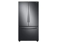 Black Stainless Steel 28 cu. ft. 3-Door French Door Fridge | Samsung US