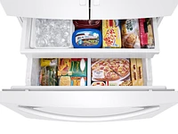 RF28T5001WW/AA | 28 cu. ft. Large Capacity 3-Door French Door Refrigerator in White | Samsung Business US