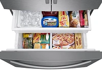 RF28T5F01SR/AA | 28 cu. ft. 3-Door French Door Refrigerator with Family Hub™ in Stainless Steel | Samsung Business US