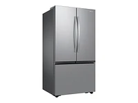 27 cu. ft. Mega Capacity Counter Depth 3-Door French Door Refrigerator with Dual Auto Ice Maker in Stainless Steel | Samsung Business US