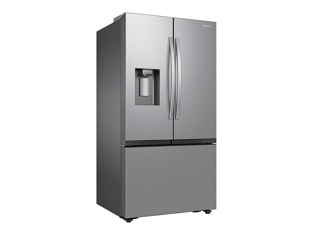 26 cu. ft. Mega Capacity Counter Depth 3-Door French Door Refrigerator with Four Types of Ice in Stainless Steel | Samsung US