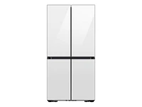 Bespoke 4-Door Flex™ Refrigerator (29 cu. ft.) with Beverage Center™ in White Glass – (with Customizable Door Panel Colors) | Samsung Business US