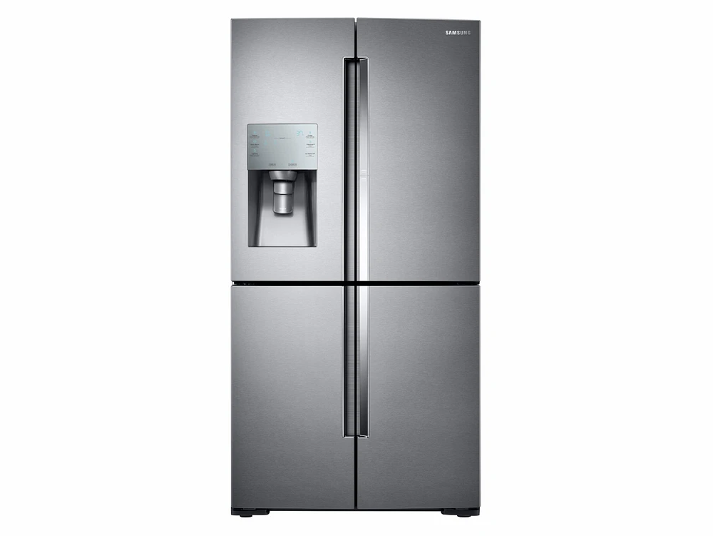 Stainless Steel 28 cu. ft. Food Showcase 4-Door Fridge | Samsung US