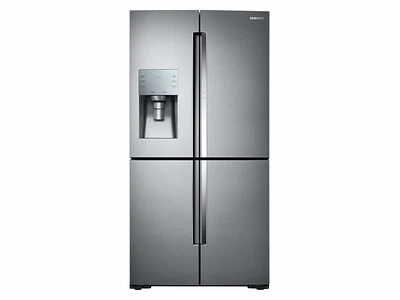 Stainless Steel 28 cu. ft. Food Showcase 4-Door Fridge | Samsung US