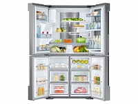 Stainless Steel 28 cu. ft. Food Showcase 4-Door Fridge | Samsung US