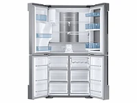 Stainless Steel 28 cu. ft. Food Showcase 4-Door Fridge | Samsung US