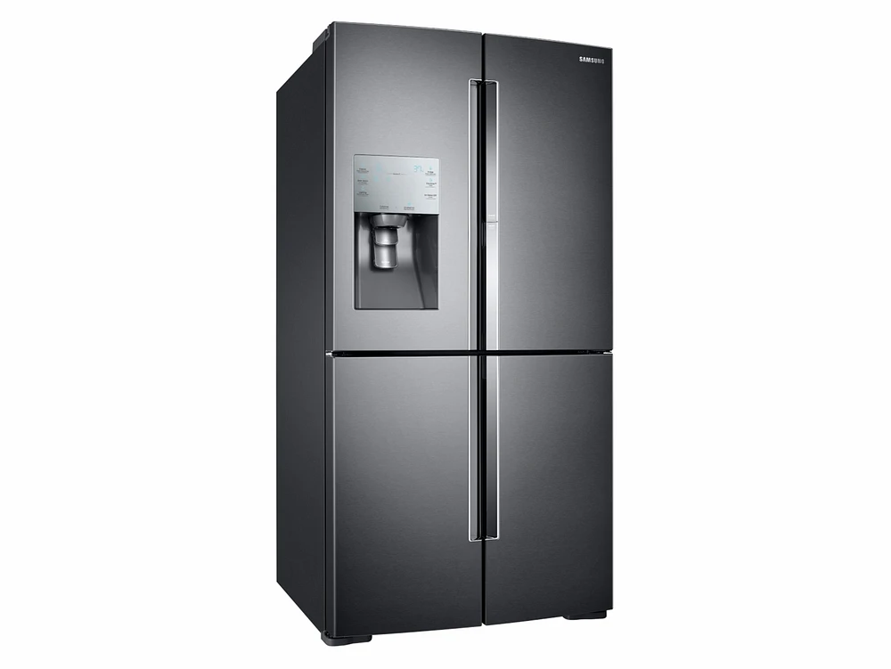 Black Stainless Steel 28 cu. ft. Food Showcase 4-Door Fridge | Samsung US