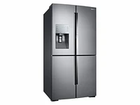 Stainless Steel 28 cu. ft. Food Showcase 4-Door Fridge | Samsung US