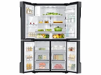 23 cu. ft. Counter Depth 4-Door Flex™ Refrigerator with FlexZone™ in Stainless Steel Refrigerator