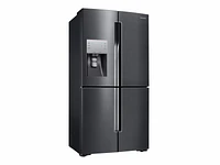 23 cu. ft. Counter Depth 4-Door Flex™ Refrigerator with FlexZone™ in Stainless Steel Refrigerator