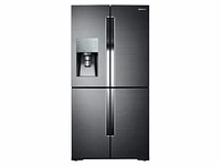 Black Stainless Steel 28 cu. ft. 4-Door Flex Fridge with FlexZone | Samsung US