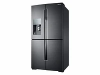 Black Stainless Steel 28 cu. ft. 4-Door Flex Fridge with FlexZone | Samsung US