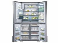 34 cu. ft. 4-Door Flex™ Chef Collection Refrigerator Refrigerators - RF34H9950S4/AA | Samsung US