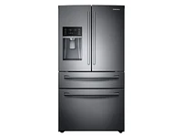 28 cu. ft. 4-Door French Door Refrigerator in Black Stainless Steel Refrigerator - RF28HMEDBSG/AA | Samsung US