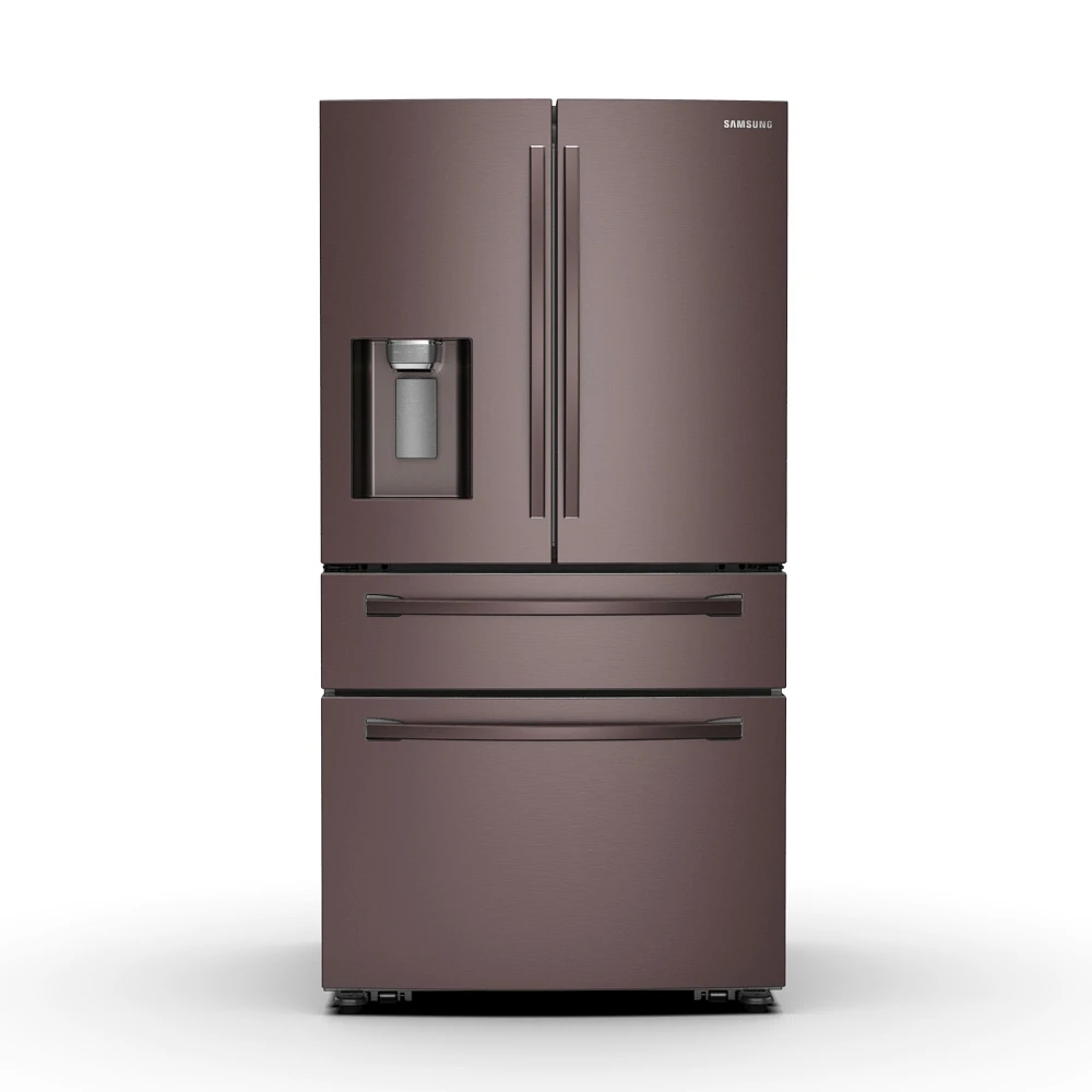 RF28R7201DT/AA | 28 cu. ft. 4-Door French Door Refrigerator with FlexZone™ Drawer in Tuscan Stainless Steel | Samsung Business US