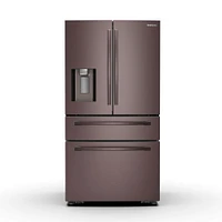 RF28R7201DT/AA | 28 cu. ft. 4-Door French Door Refrigerator with FlexZone™ Drawer in Tuscan Stainless Steel | Samsung Business US