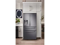 28 cu. ft. Food Showcase 4-Door French Door Refrigerator in Stainless Steel Refrigerator