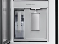 Bespoke 4-Door French Door Refrigerator (29 cu. ft.) with Family Hub™ in White Glass | Samsung Business US