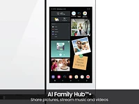 Bespoke 4-Door Flex™ Refrigerator (29 cu. ft.) with AI Family Hub™+ and AI Vision Inside™ in White Glass | Samsung US