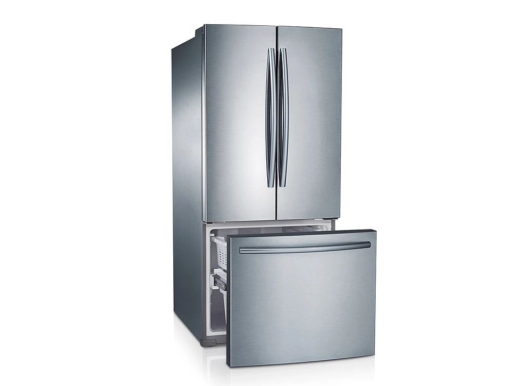 RF220NCTASR/AA | 22 cu. ft. French Door Refrigerator in Stainless Steel | Samsung Business US