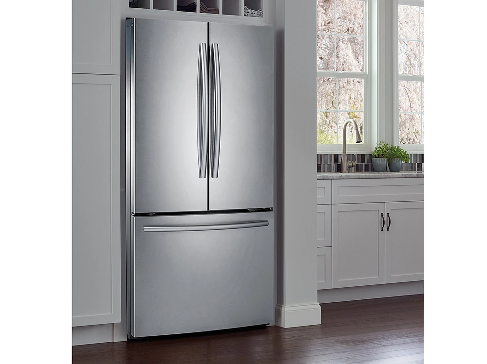 RF220NCTASR/AA | 22 cu. ft. French Door Refrigerator in Stainless Steel | Samsung Business US