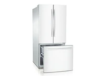 RF220NCTAWW/AA | 22 cu. ft. French Door Refrigerator in White | Samsung Business US