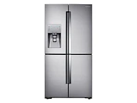 22 cu. ft. Food Showcase Counter Depth 4-Door Flex™ Refrigerator with FlexZone™ in Stainless Steel Refrigerator - RF22K9381SR/AA | Samsung US